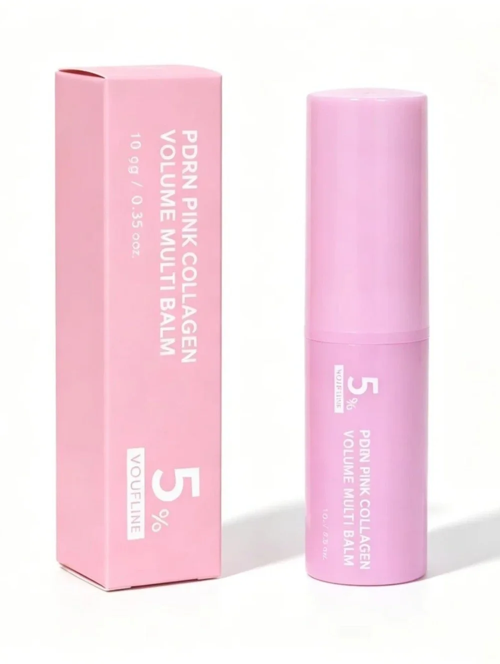 PDRN Pink Collagen Volume Multi Balm - Hydrating Pink Balm Stick